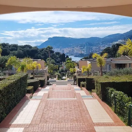 Appartement Stylish Flat 1br With Terrace, Park & Pool Roquebrune-Cap-Martin